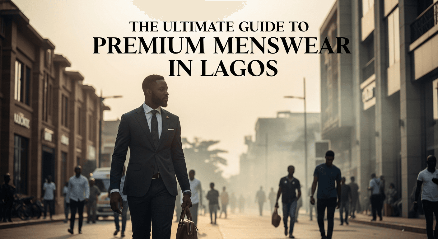 The Ultimate Guide to Premium Menswear in Lagos 2026