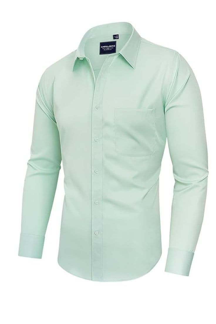 Pistachio Tailored Business Shirt — Vee Clothing Company