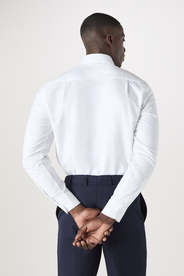 White Tailored Dress Shirt